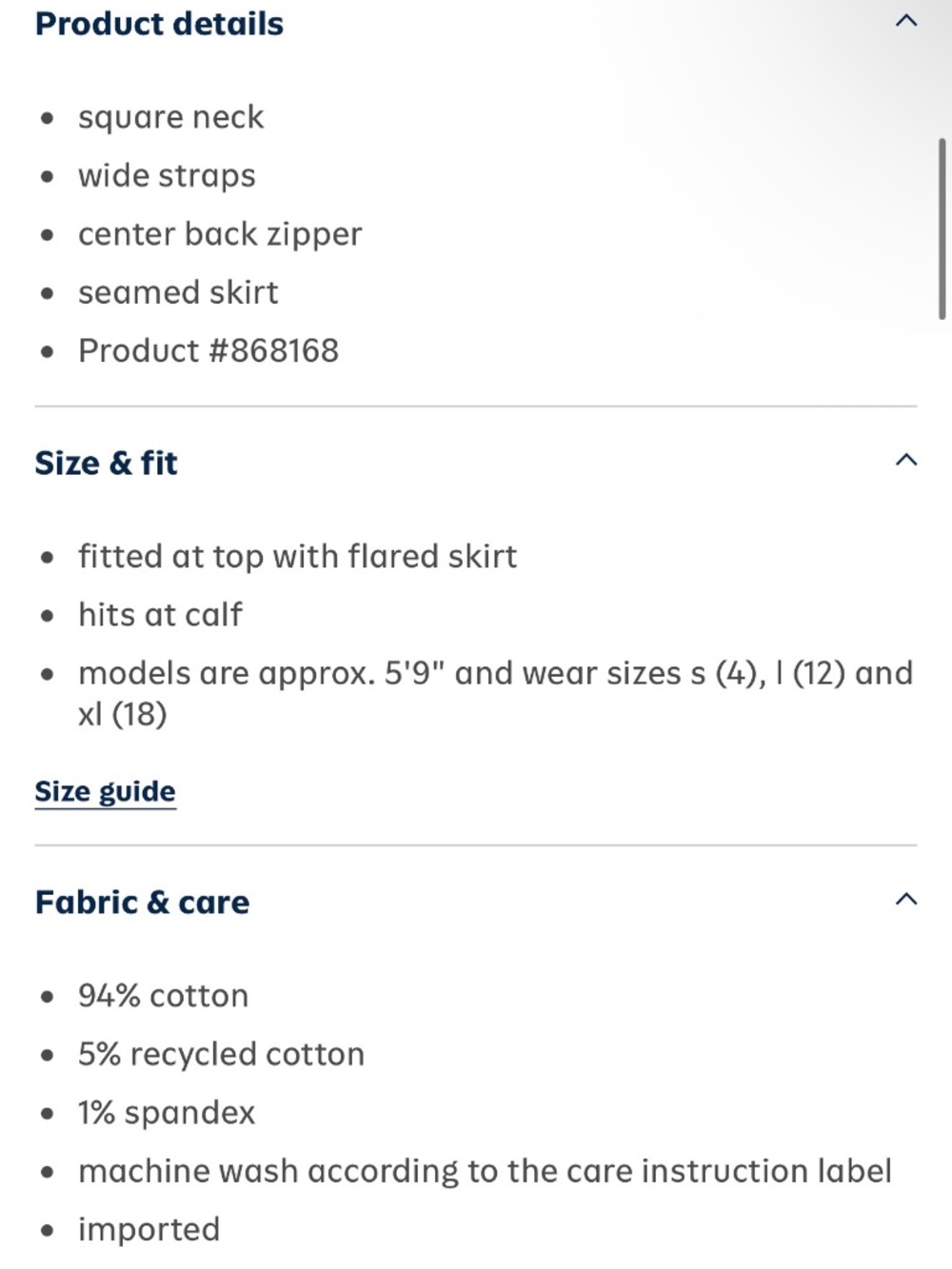 Old Navy Denim Dress - Picture 3 of 3